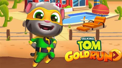 Talking Tom Gold Run Android Gameplay - Super Tom 2018 - YouTube