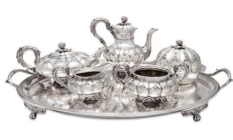 Antique Silver Tea Set Value (Identification & Price Guides)