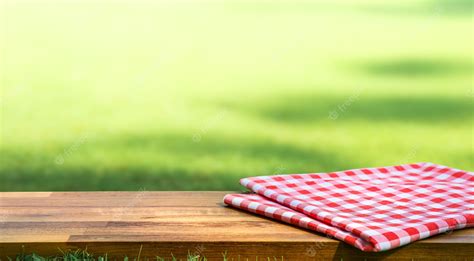 Picnic Table Wood Background