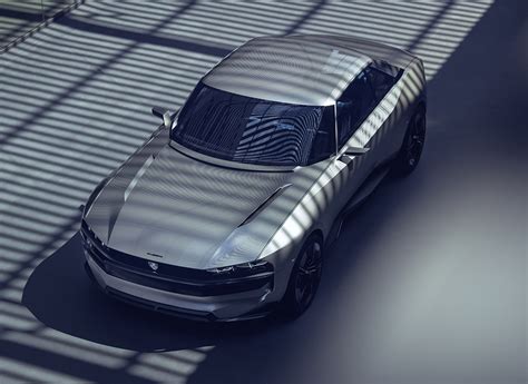 Peugeot e-Legend Concept Goes Back to the Future