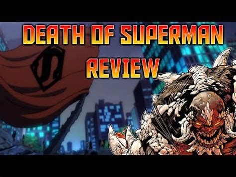 Death Of Superman Movie (2018) Review : DCcomics