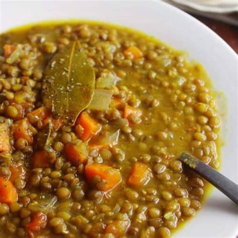 MEDITERRANEAN LENTIL SOUP - 30 days of Greek food