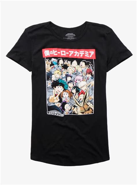 Anime Merchandise: Accessories & Anime Stuff | Hot Topic in 2021 | Black tee dress, T shirt ...