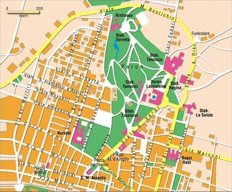 Map of Montecatini Terme