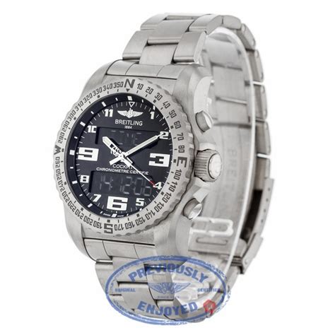 Breitling Cockpit B50 46mm Titanium EB501022/BD40/176E - Beverly Hills Watch