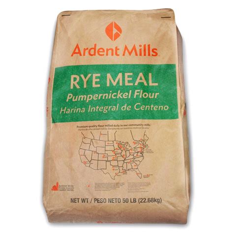 Rye Meal Pumpernickel Flour - 50 lb in Bulk – Bakers Authority