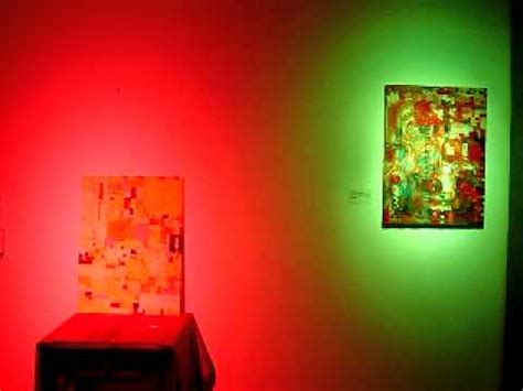 LEDs illuminat metamerism in abstract art - no 2 - YouTube