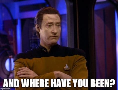 Star Trek TNG Memes | Star trek funny, Star trek data, Star trek ...