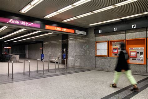 Vienna Metro Station Editorial Stock Image - Image: 21484719