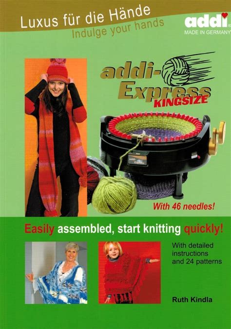 Woolstack - Turbo-Knitting with addi-Express Kingsize - addi Pattern Book, £16.25 (http://www ...