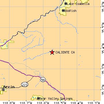 Caliente, California (CA) ~ population data, races, housing & economy