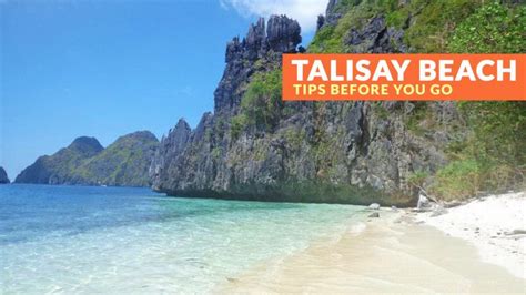 TALISAY BEACH, EL NIDO: IMPORTANT TRAVEL TIPS - Philippine Beach Guide