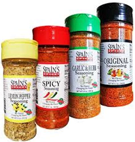 Spain's Spices Variety Set Original, Spicy and Garlic Seasoning 5.6 oz - Gluten-Free, Sugar-Free ...