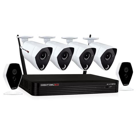 NIGHT OWL Digital Wireless Outdoor 6-Pack Security Camera Kit with Night Vision at Lowes.com