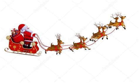 Santa And His Sleigh Pictures | Free download on ClipArtMag