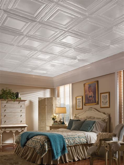 ceiling ideas | Dropped ceiling, Ceiling design, Tin ceiling