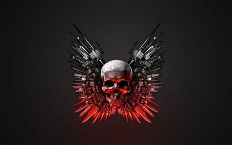 The Expendables Skull Logo HD wallpaper | Pxfuel