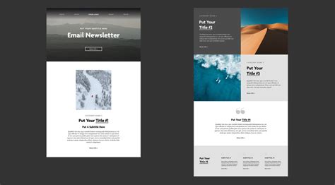 Download an E-Mail Newsletter Template for Adobe InDesign