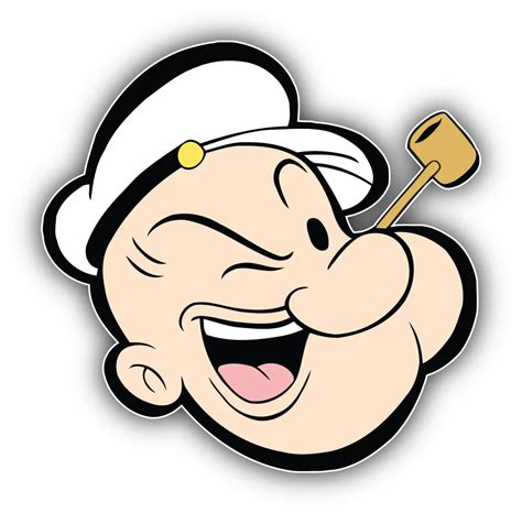 Popeye Face Tattoo