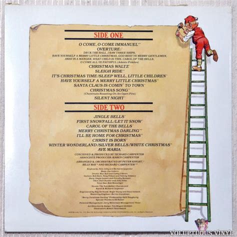 Carpenters ‎– Christmas Portrait (1978) Vinyl, LP, Album – Voluptuous ...