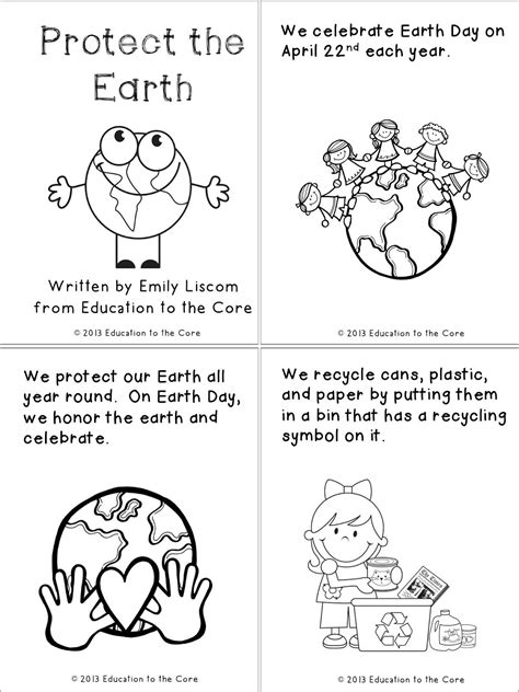 Earth Day Activities Free Printable