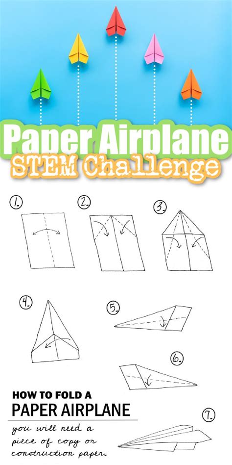 Paper Airplane Instructions for Multiple Designs - Make & Fly! | Make a ...