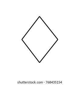 45,936 Diamond Shape Outline Images, Stock Photos & Vectors | Shutterstock