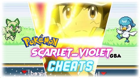 Pokemon Scarlet and Violet GBA [ Latest Cheats ] - YouTube