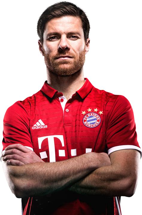 Xabi Alonso Bayern Munich football render - FootyRenders