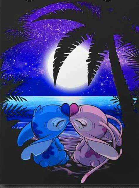 Stitch And Angel Wallpaper - NawPic