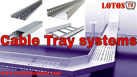 【How to install cable trays】: Cable tray installation | Types of cable ...