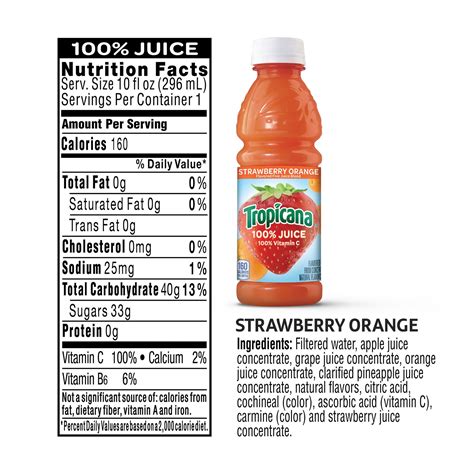 Tropicana 100% Juice 3-Flavor Fruit Blend Variety Pack, 10 Fl Oz ...