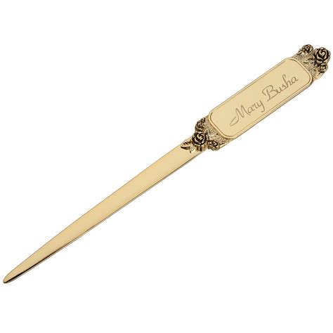 Personalized Letter Opener - Letter Opener - Walter Drake