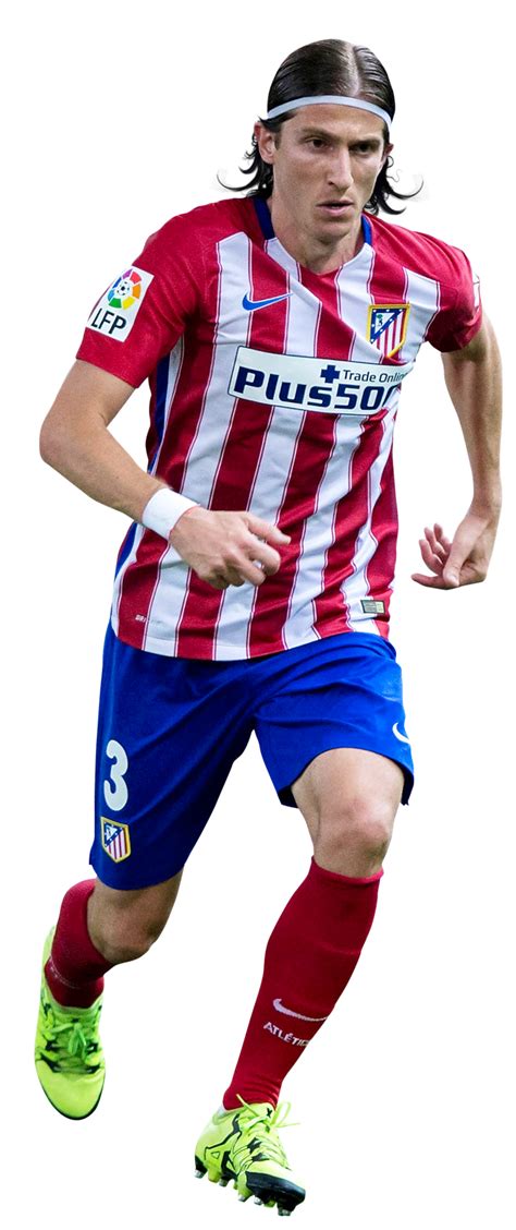 Filipe Luis Atlético Madrid football render - FootyRenders