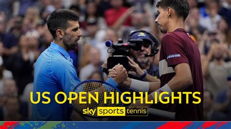 Novak Djokovic vs Alexei Popyrin | US Open highlights | Tennis News ...