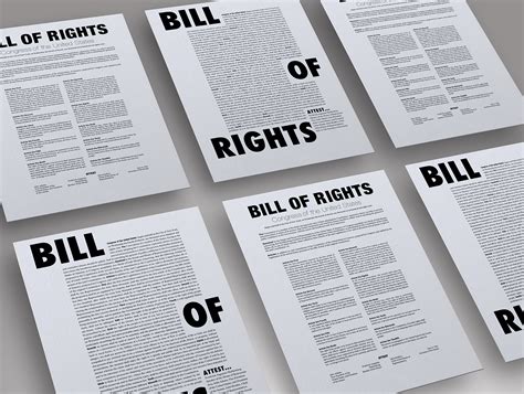 Bill of Rights on Behance