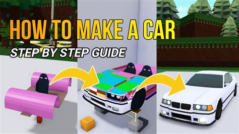 How To Make A Car (GUIDE) | Build a boat for treasure