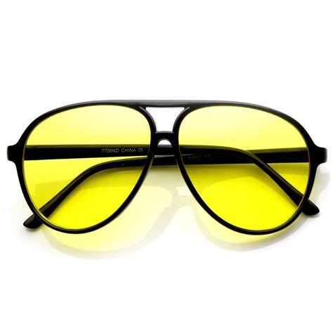 1980s sunglasses - Google Search | Yellow lens sunglasses, 1980s fashion, Aviator sunglasses