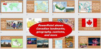 Canada Crossword Puzzle & Word Search Combo + Bonus PowerPoint | TPT