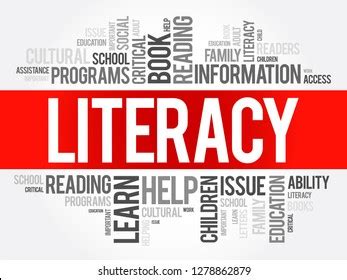 Literacy Word Cloud Collage Education Concept Stock Vector (Royalty Free) 1278862879 | Shutterstock