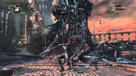 Bloodborne - First Boss - YouTube