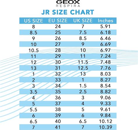 Geox Size Chart Shoes | ubicaciondepersonas.cdmx.gob.mx