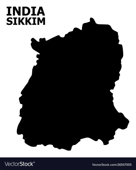 Sikkim Outline Map Blank Map Of Sikkim | Porn Sex Picture