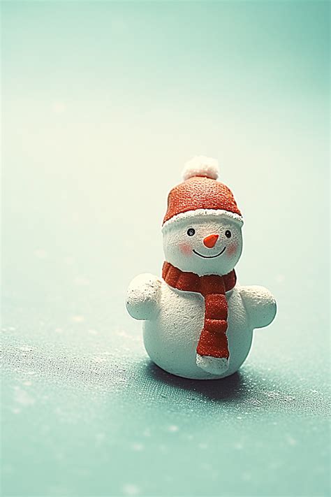 Handmade Snowman Background Wallpaper Image For Free Download - Pngtree