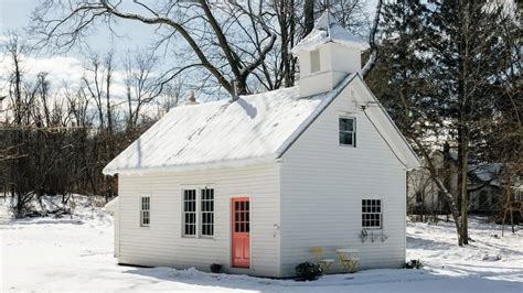 'Full of Charm': One-Room Schoolhouse Shines in New Role as an Adorable Tiny Home