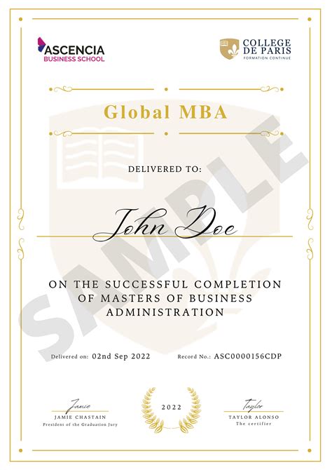 Global Master of Business Administration | Careerera