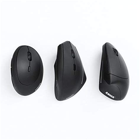 Anker Ergonomic Optical USB Wired Vertical Mouse 1000/1600 DPI, 5 Buttons CE100 - Swiftsly