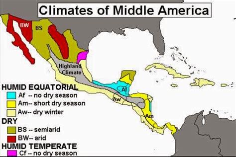 Climate Map Of Latin America - Free Printable Maps