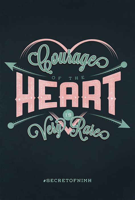 Secret of Nimh Typography on Behance