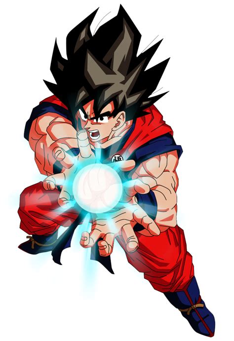 Goku Kamehameha by Styxero on DeviantArt